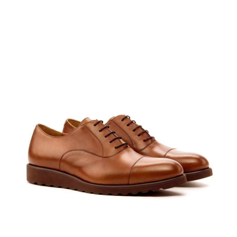 Cognac Men's Oxford Shoes