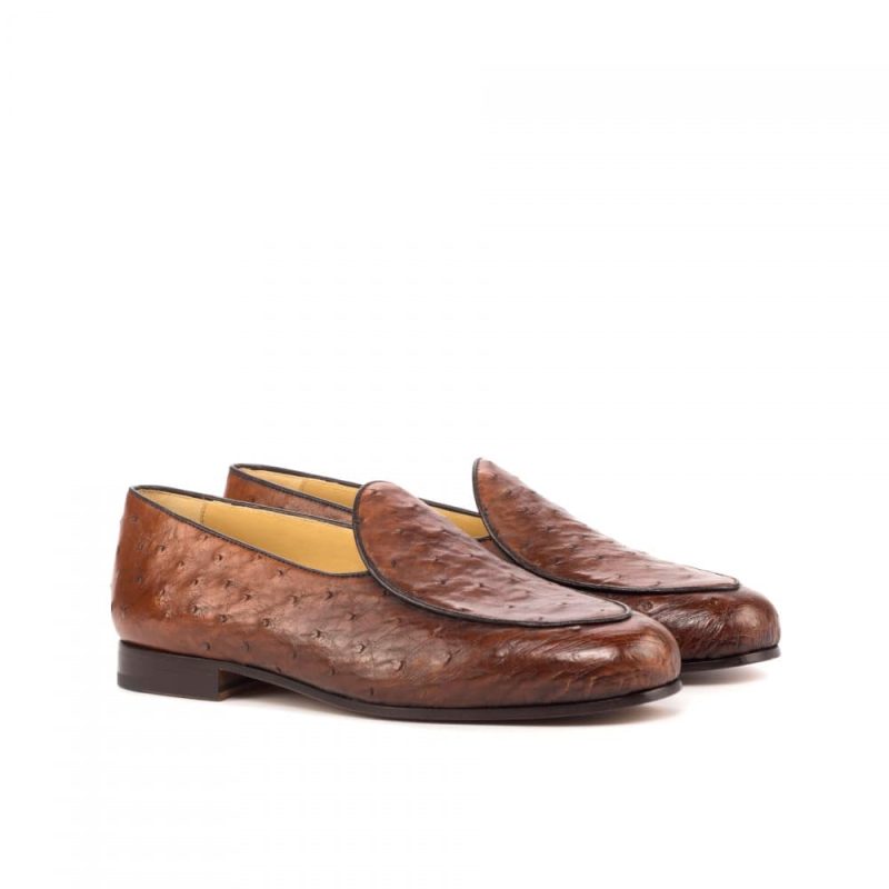 The Sheridan Rd. Belgian Loafer No. 4615 | Genuine Ostrich