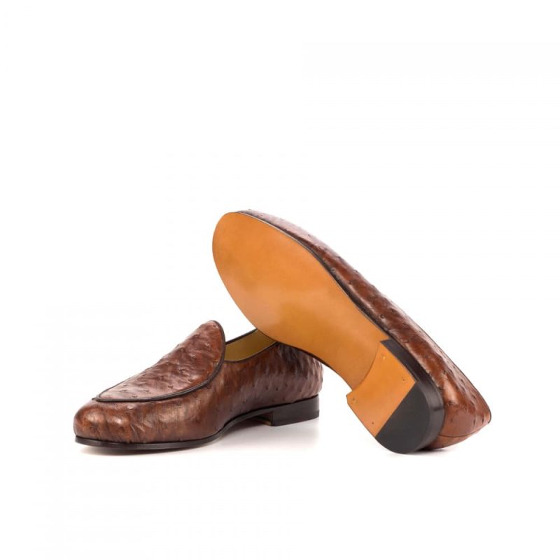 The Sheridan Rd. Belgian Loafer No. 4615 | Genuine Ostrich - Image 5