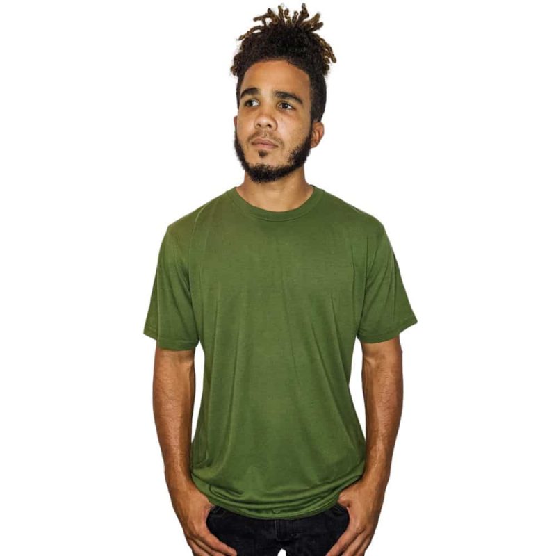 The Hemp/Cotton Tee - Herb Green - Image 3