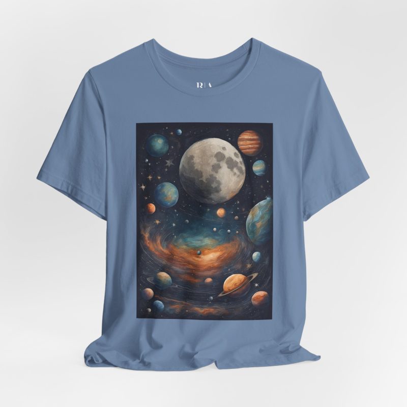 "Celestial Wonders" Graphic Tee - Image 4