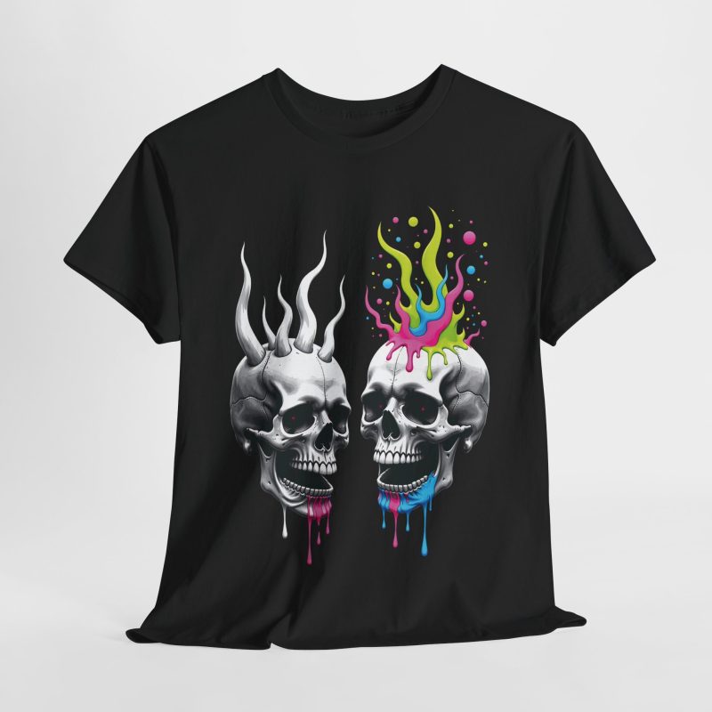 "Neon Mortality" Graphic Tee