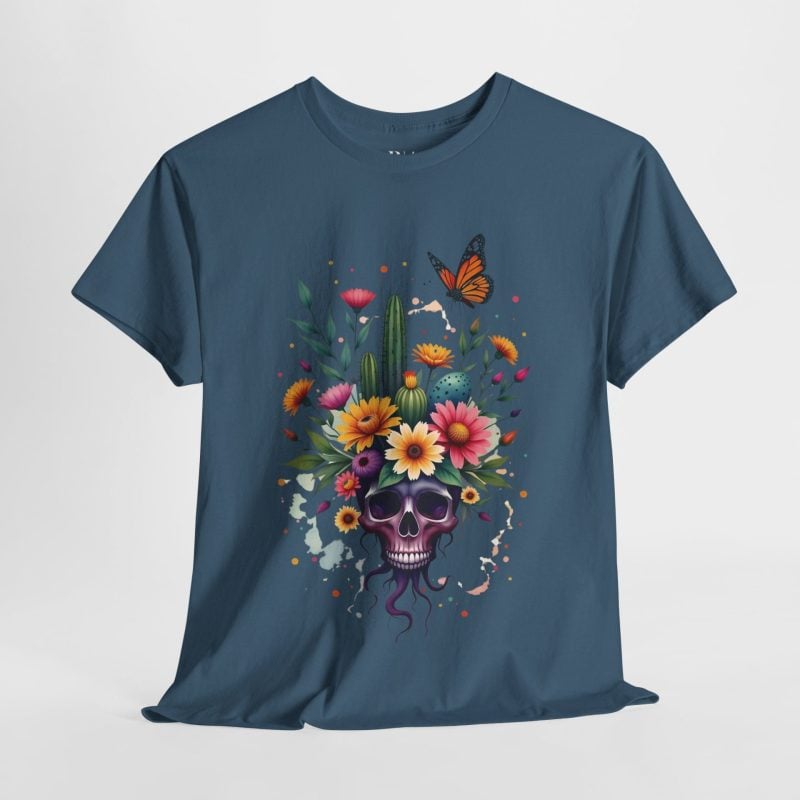 Monarchs, Mortality, and Marigolds - Graphic Tee - Image 3