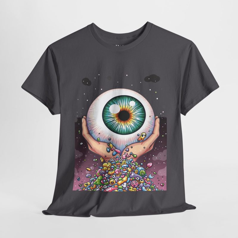 Cradling the Cosmic Eye - Graphic Tee - Image 5
