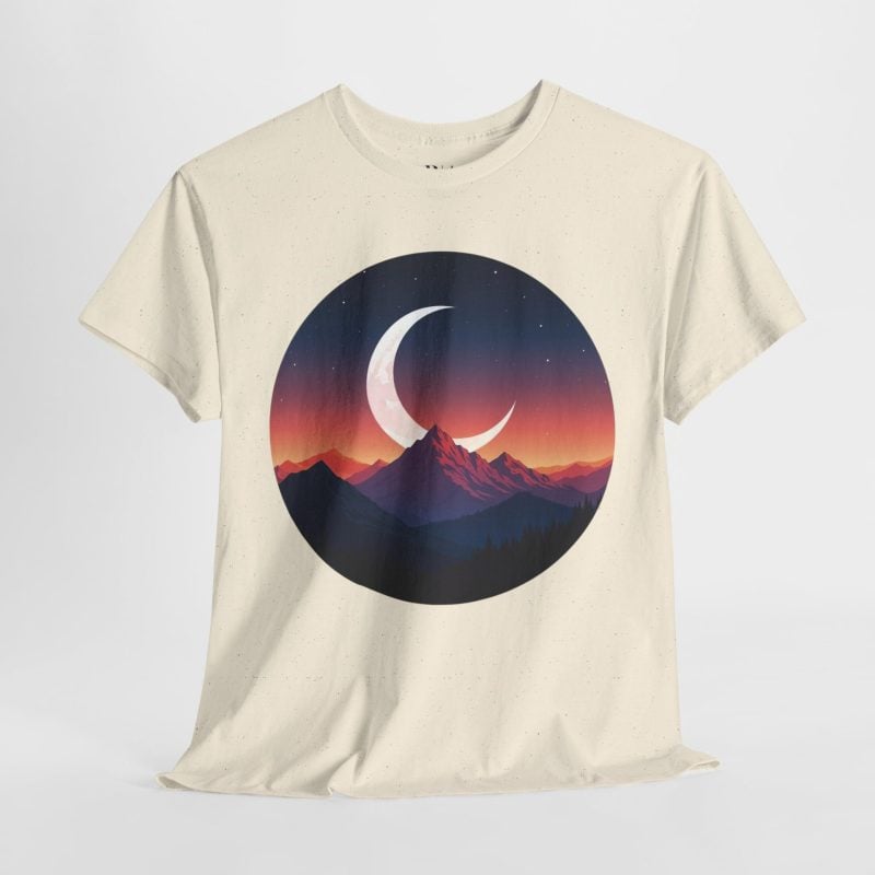Alpine Moonlit Dream - Graphic Tee - Image 2