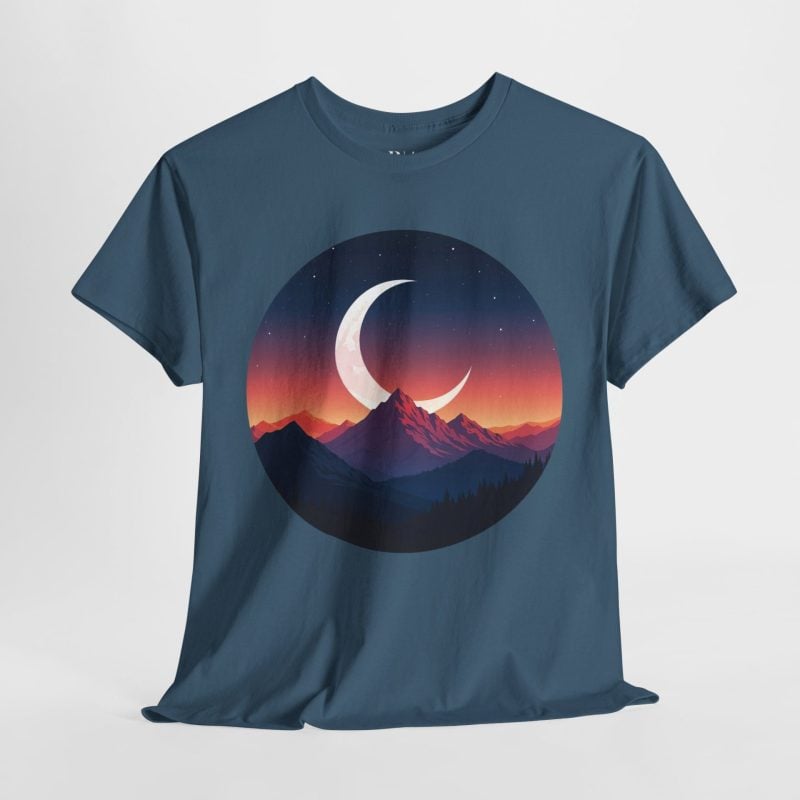 Alpine Moonlit Dream - Graphic Tee - Image 4