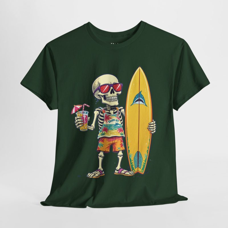 Bare Bones Boarder - Graphic Tee - Image 4