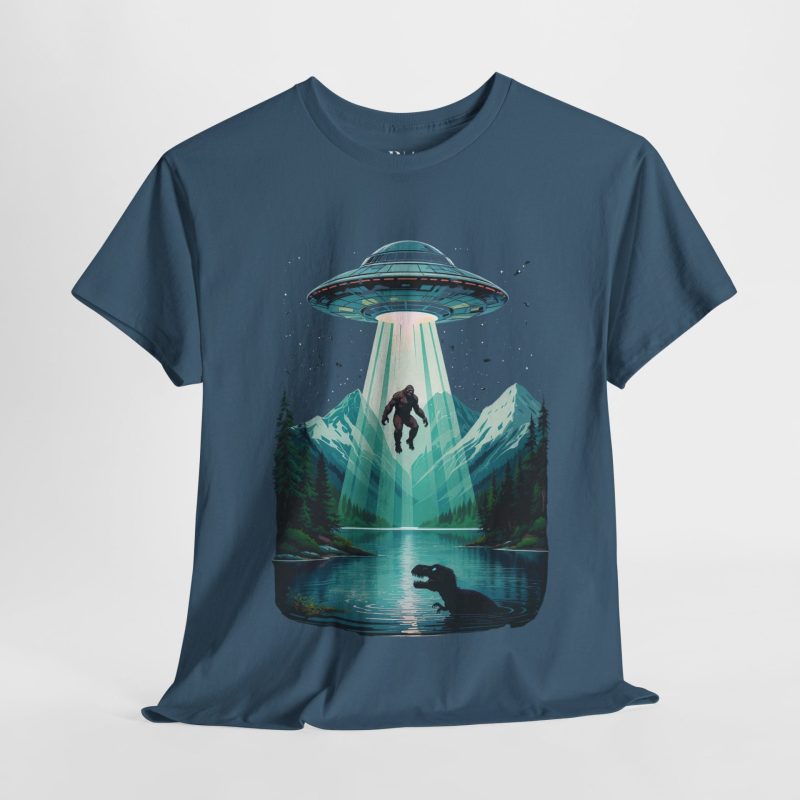 Bigfoot Gets Beamed Up - Graphic Tee - Image 4