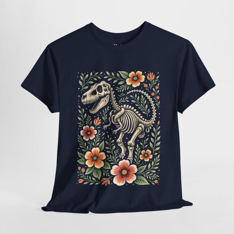 Bones & Blossoms - Graphic Tee - Image 2