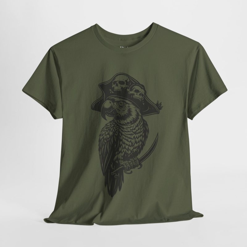 Captain Feathers and the Skull Crew - Graphic Tee - Image 3