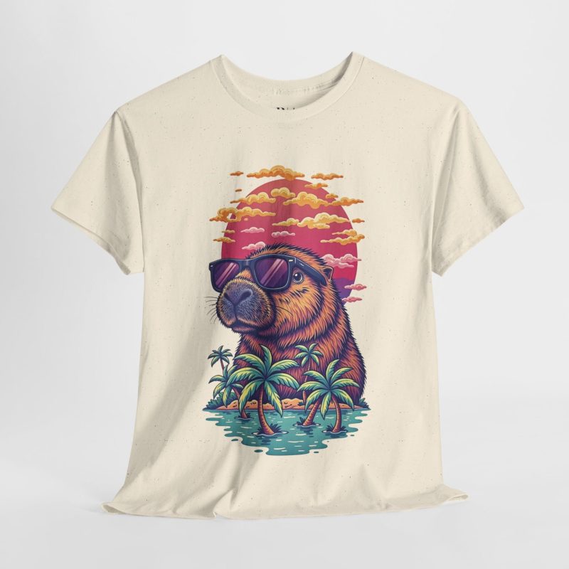 Capybara Cooldown - Graphic Tee - Image 2