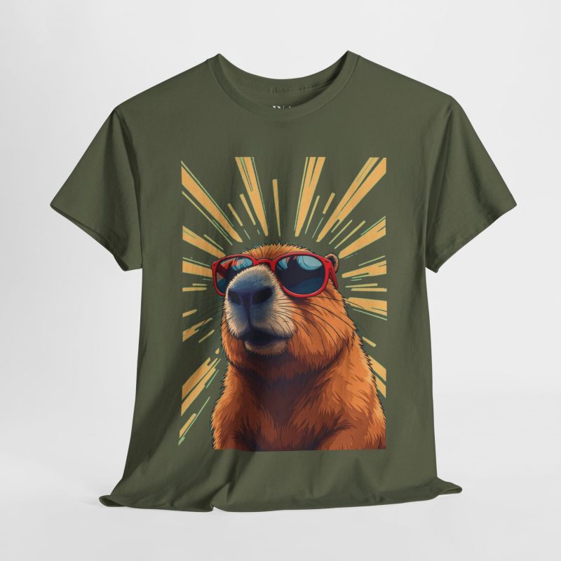 Capybaradise Vibes - Graphic Tee - Image 3