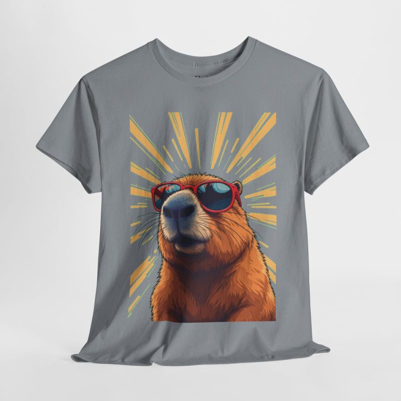Capybaradise Vibes - Graphic Tee - Image 4