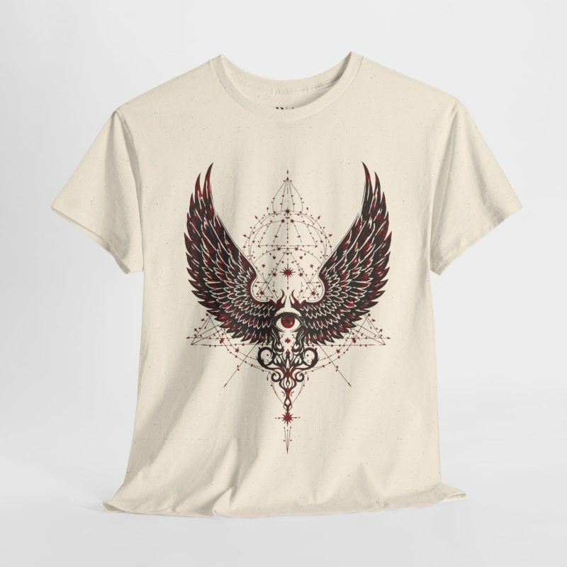 Celestial Guardian’s Gaze - Graphic Tee - Image 2