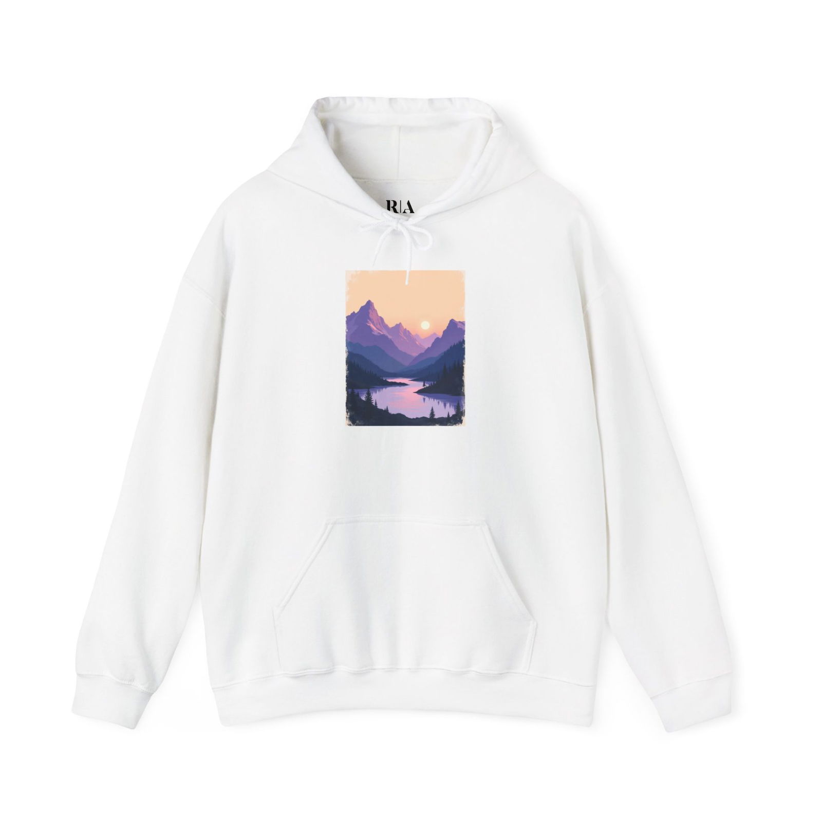 Alpine Afterglow - Hooded Sweatshirt