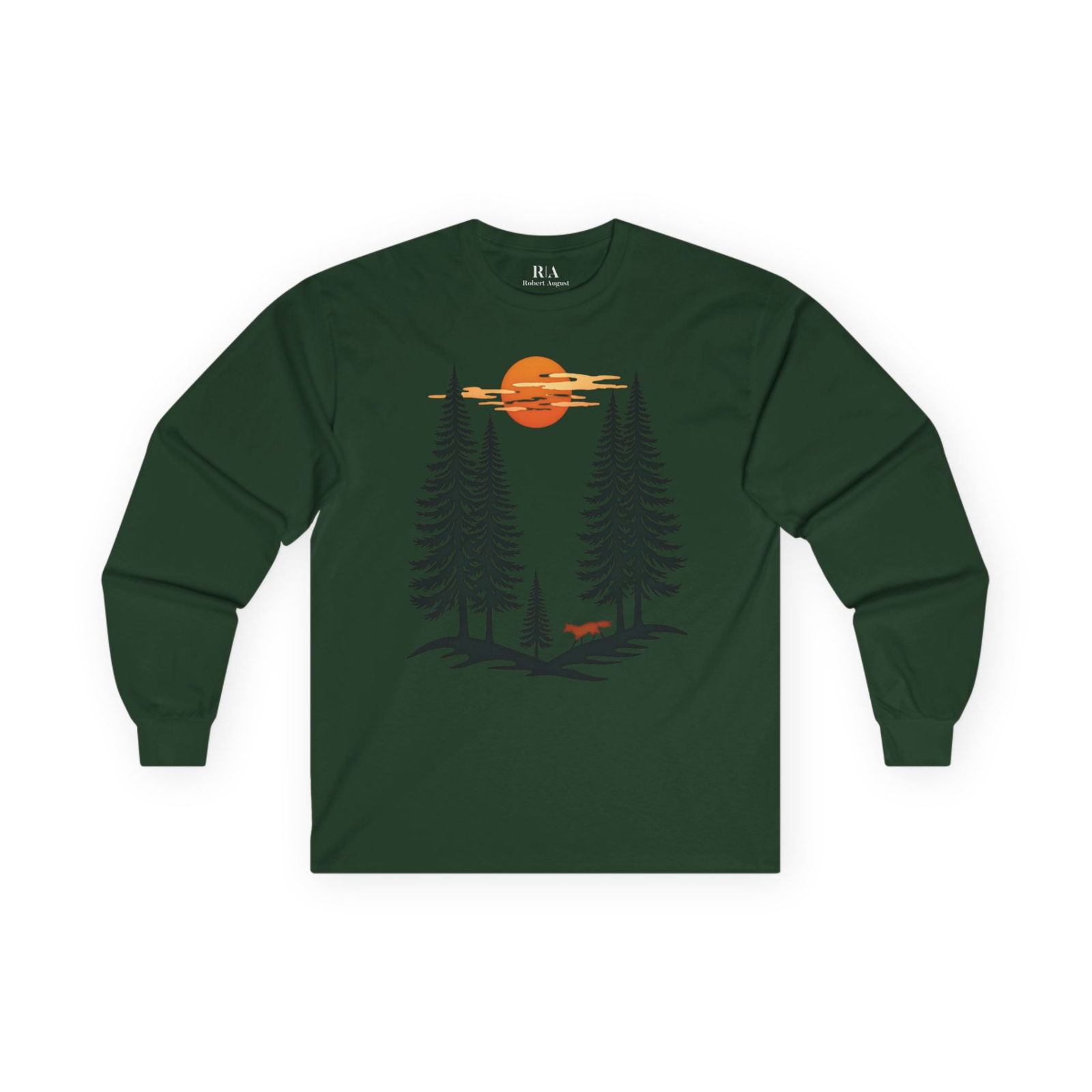 Among the Pines - Long Sleeve Graphic Tee - Image 2