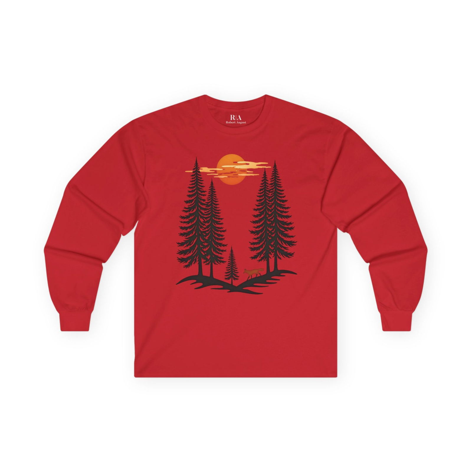 Among the Pines - Long Sleeve Graphic Tee - Image 3