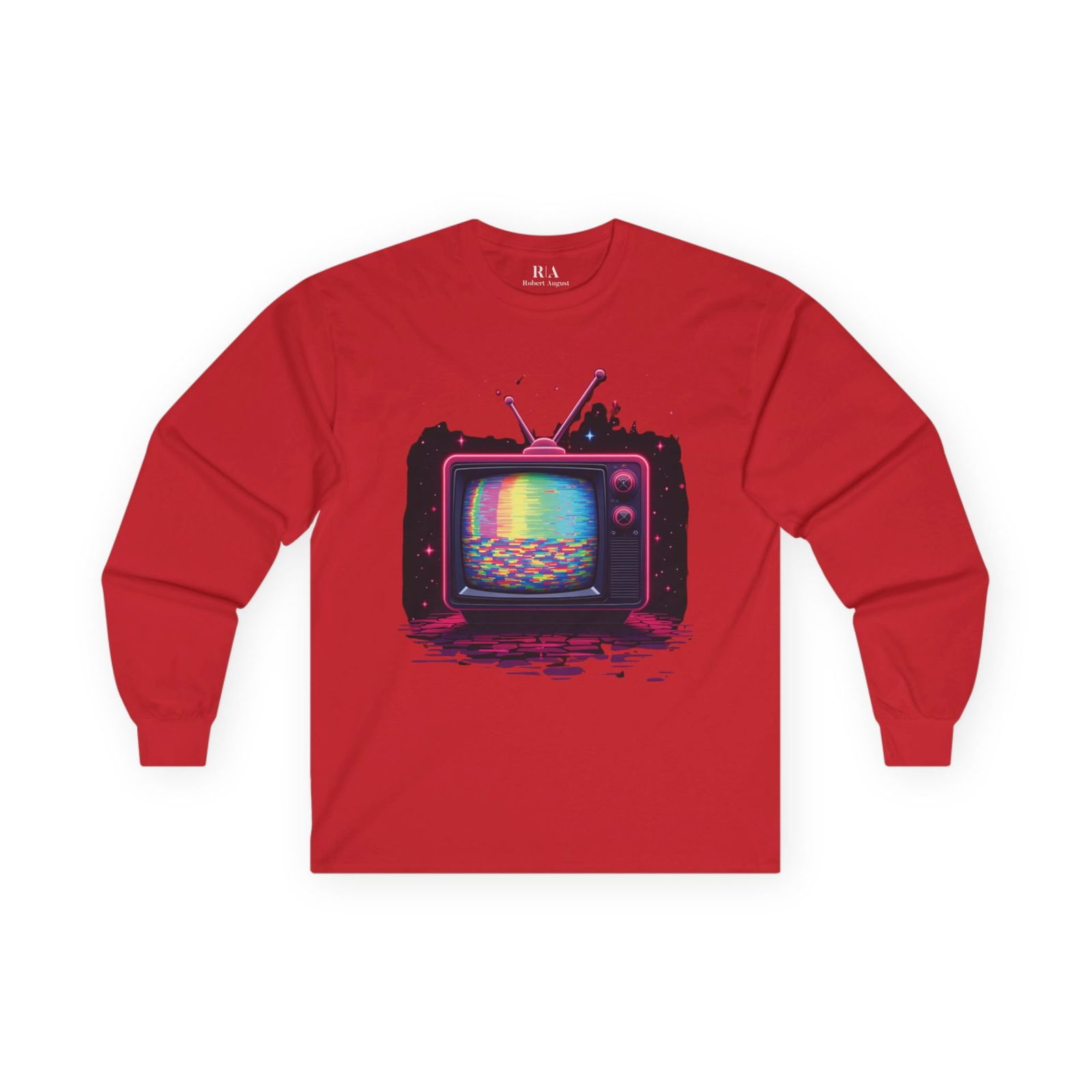 Analog Dreams in a Digital World - Long Sleeve Graphic Tee - Image 3