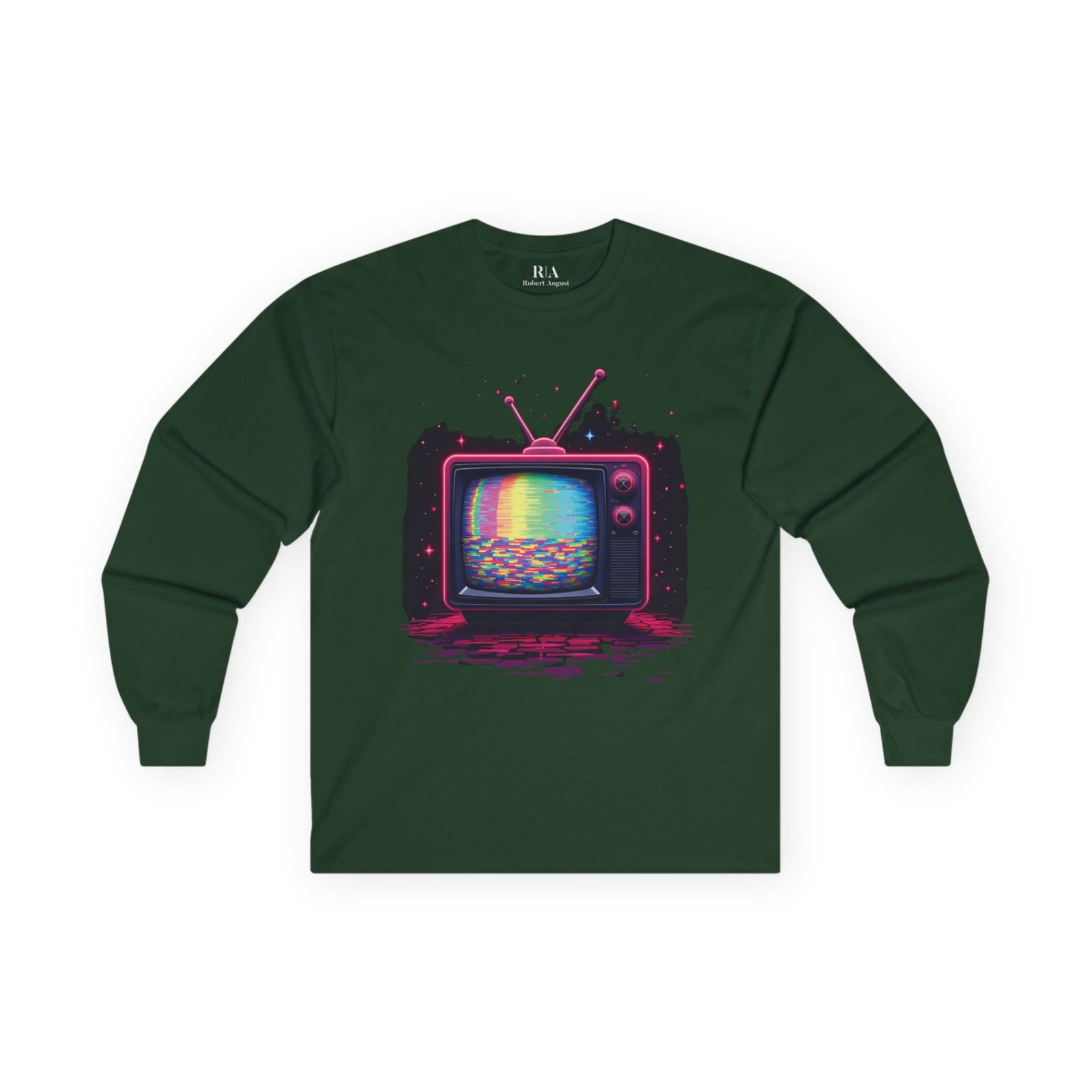 Analog Dreams in a Digital World - Long Sleeve Graphic Tee - Image 2