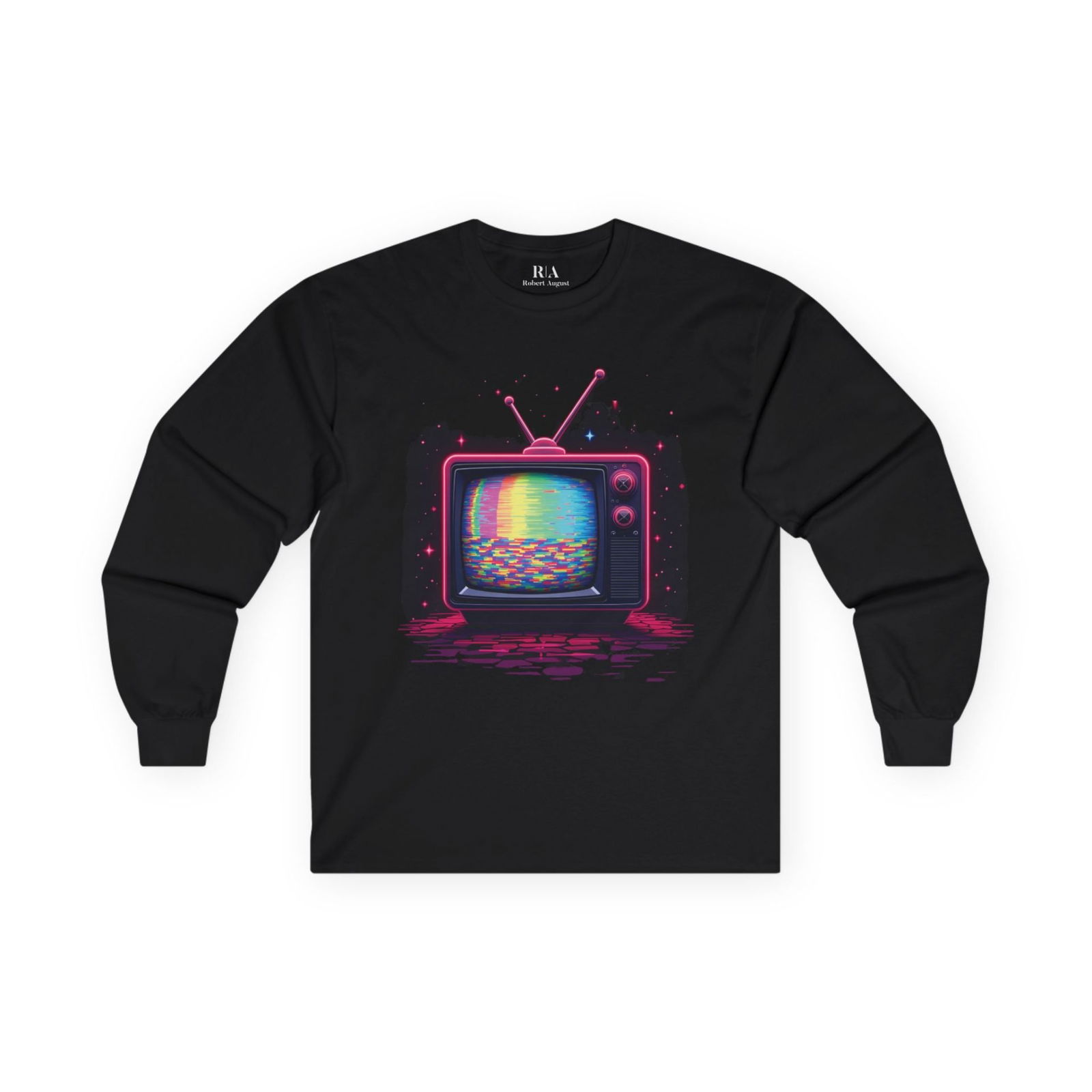 Analog Dreams in a Digital World - Long Sleeve Graphic Tee - Image 4