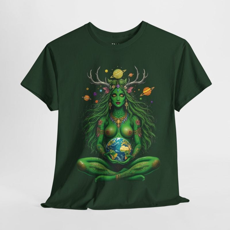 Gaia in Bloom - Graphic Tee - Image 3